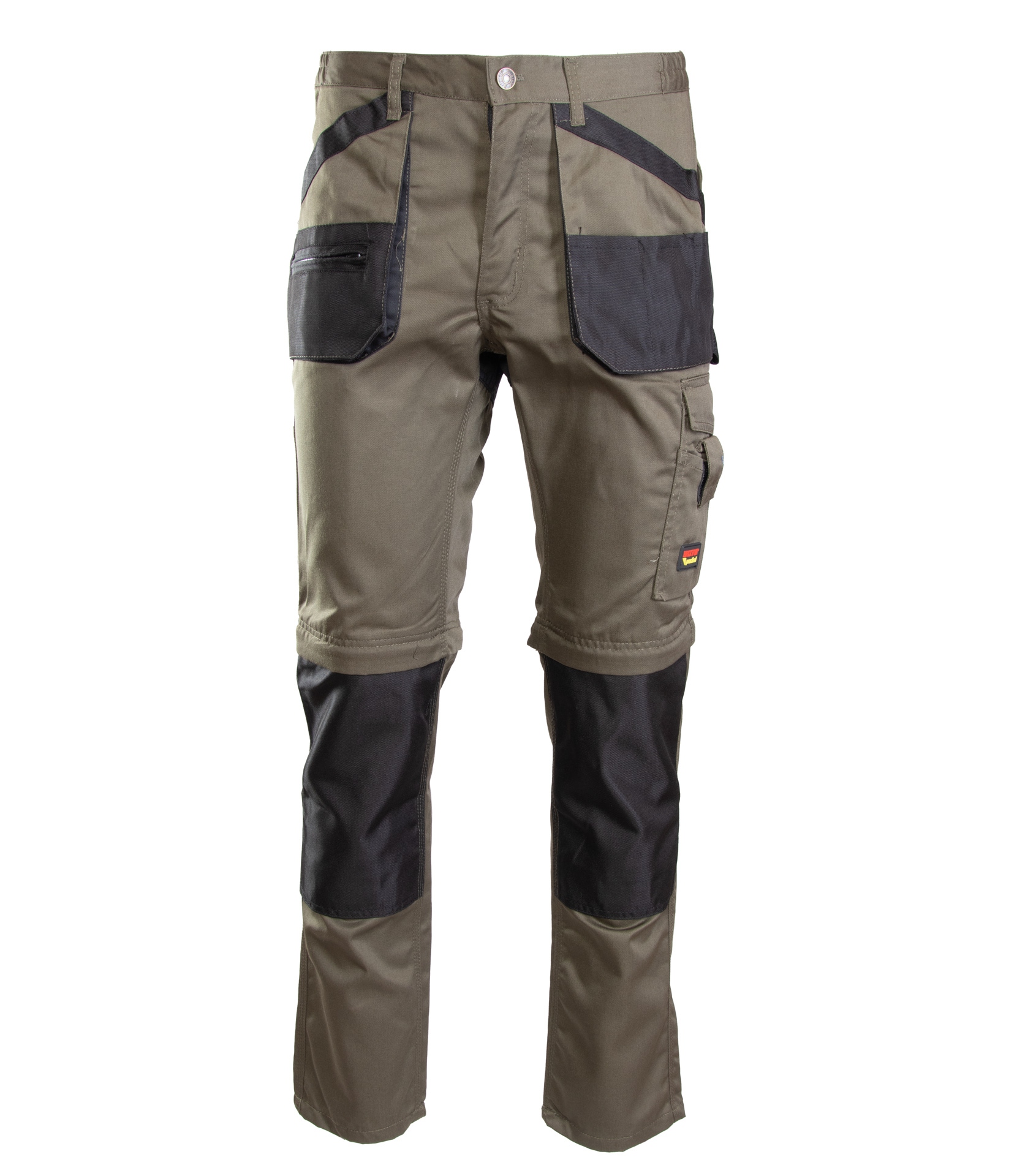 Spodnie robocze Brixton Practical Khaki r. 48 krótkie długie