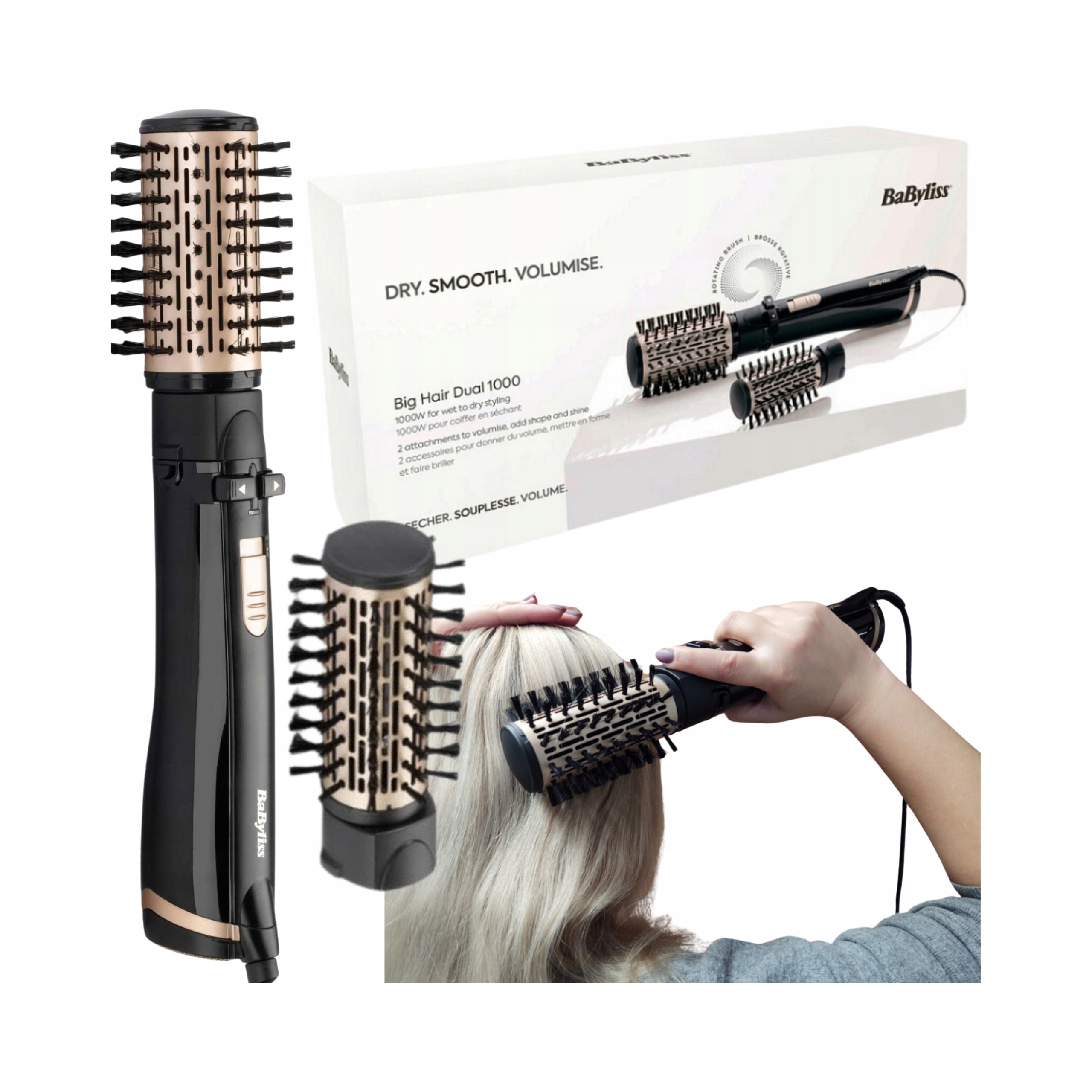 Kulmofén BaByliss kulmofén s ionizáciou otočný 2v1