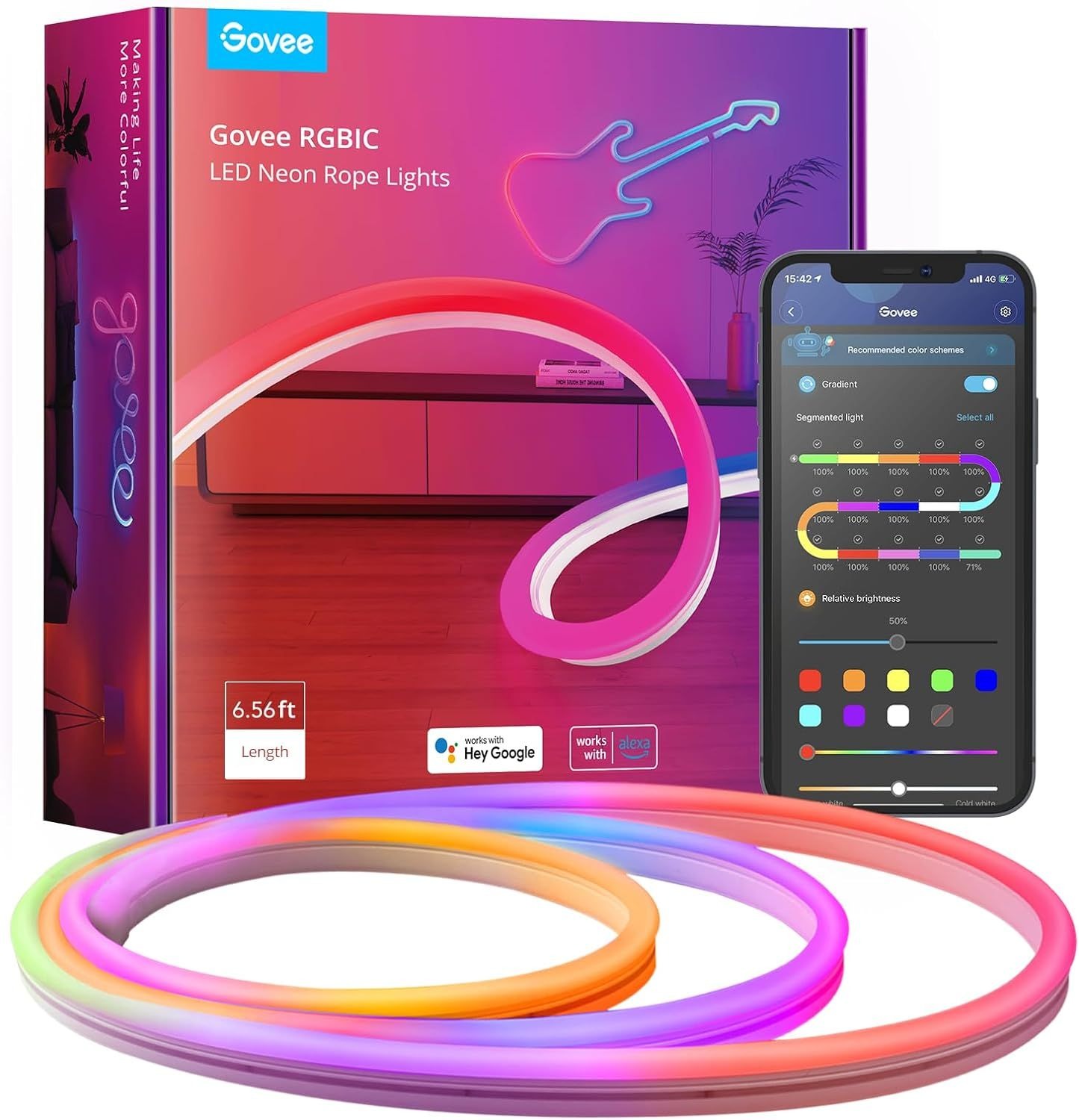 Govee Neon Smart Led Rgbic 2m