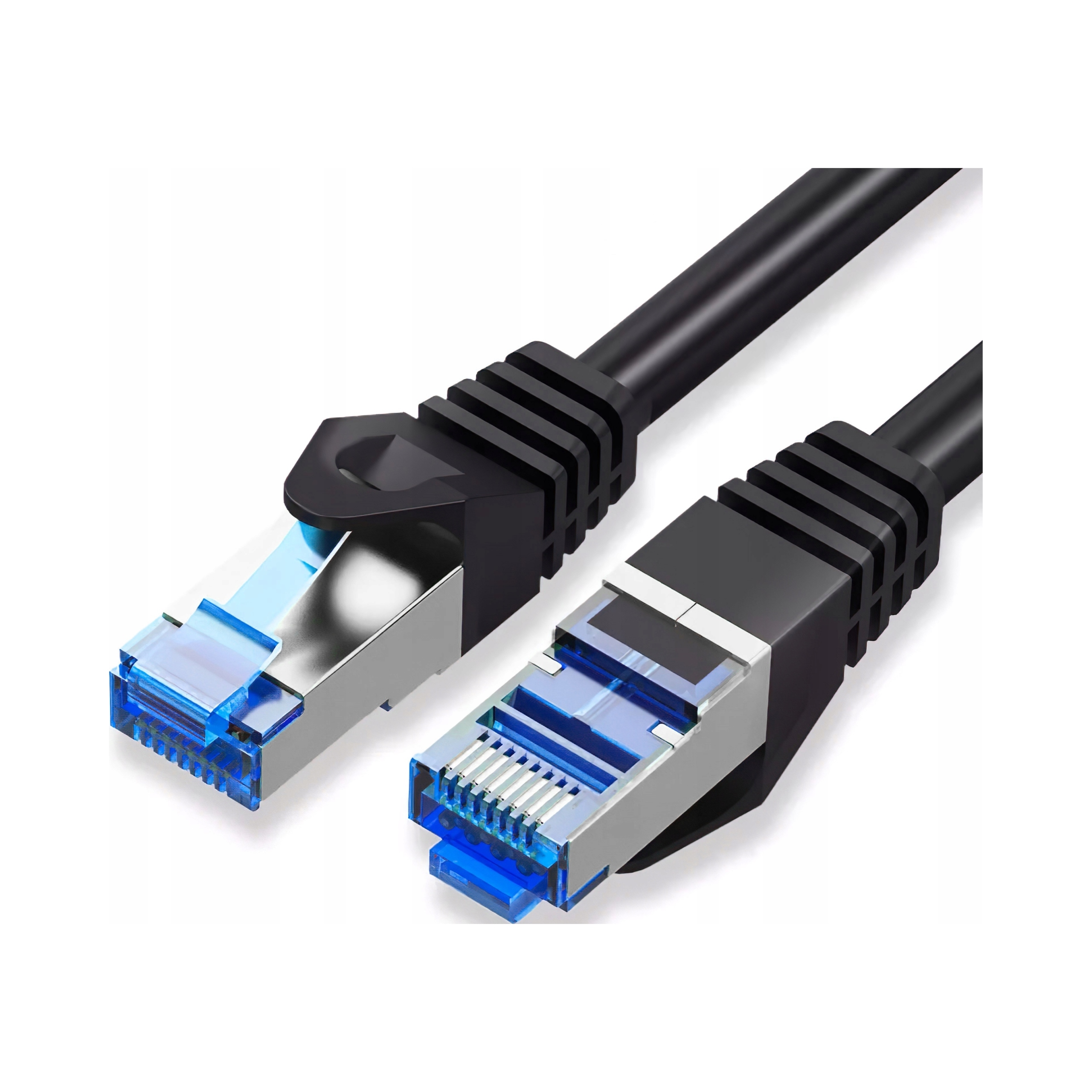 Patchcord Montis S/FTP 6a RJ45 / RJ45 3 m czarny