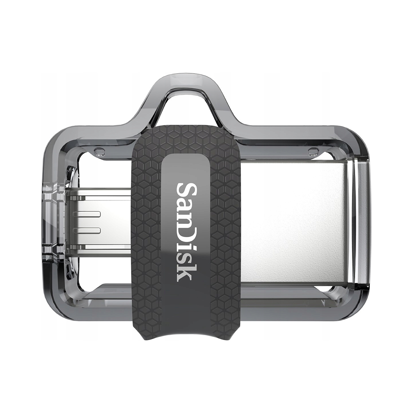 Pendrive SanDisk Ultra Dual Drive 128 GB Micro-USB, USB 3.0 szary