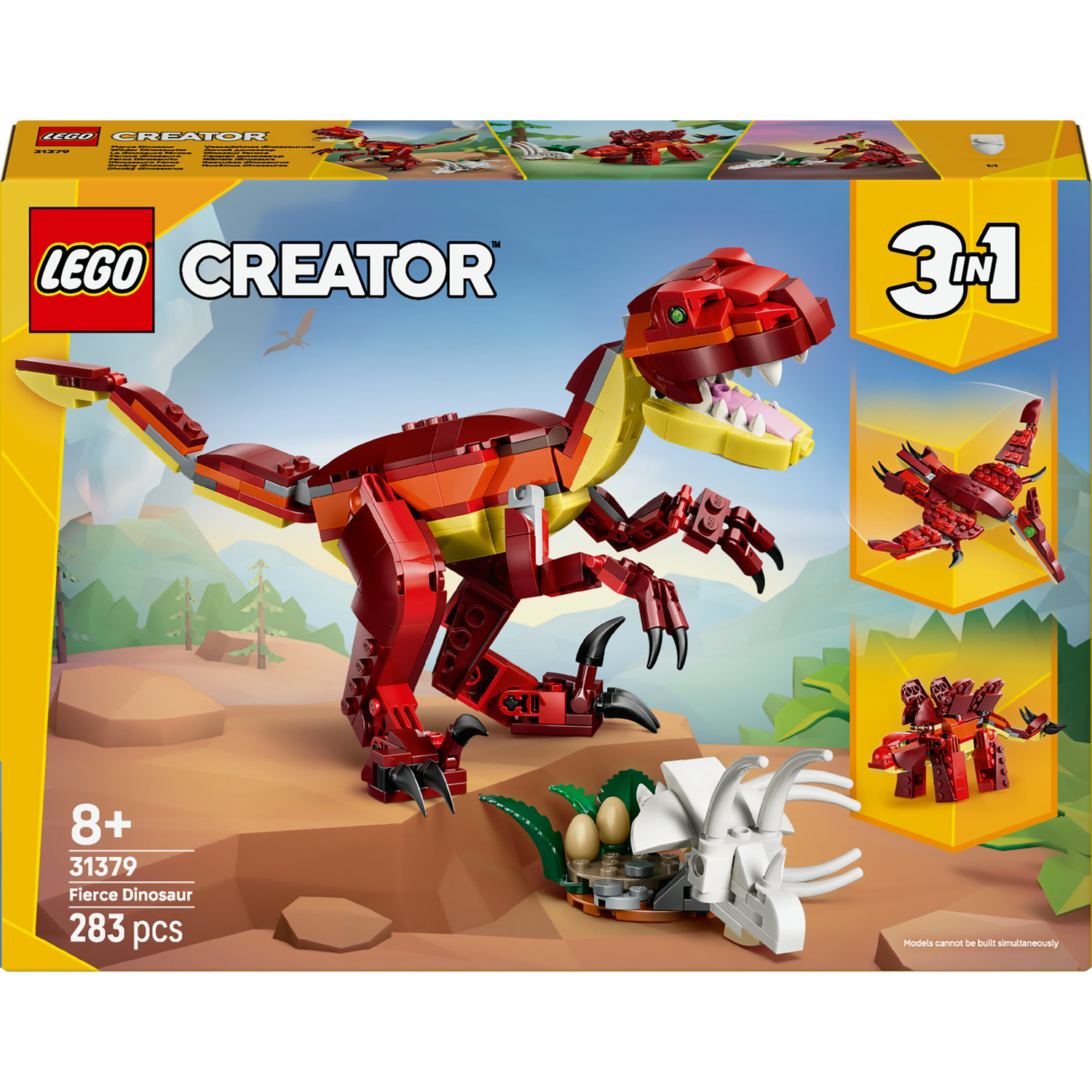 Lego Creator 3v1 31379 Hrozivý dinosaurus