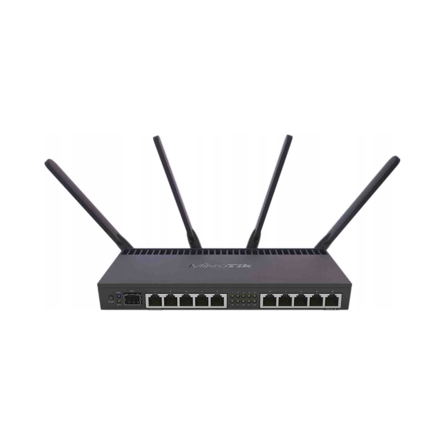 MikroTik RB4011iGS+5HacQ2HnD-IN WiFi router 2,4/5 GHz, 10x Ge, Sfp+, PoE