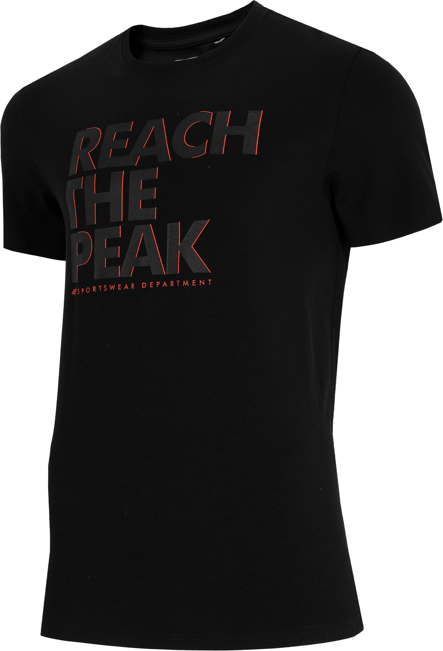 

T-shirt męski 4F H4L21-TSM061 czarny r.3XL