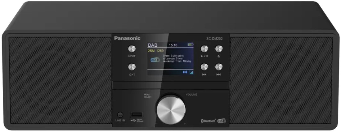 Stereo veža Panasonic SC-DM202EG-K