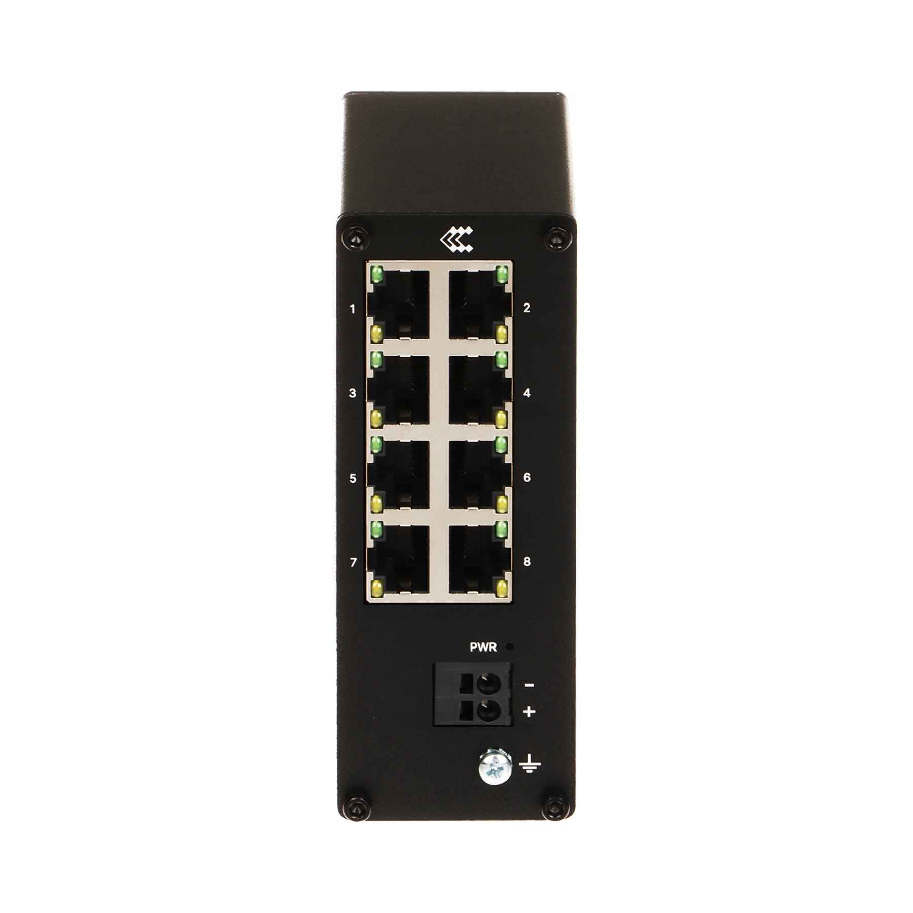 Prepínač Teltonika Switch TSW030 8xRJ45 porty 10/100Mbps Din