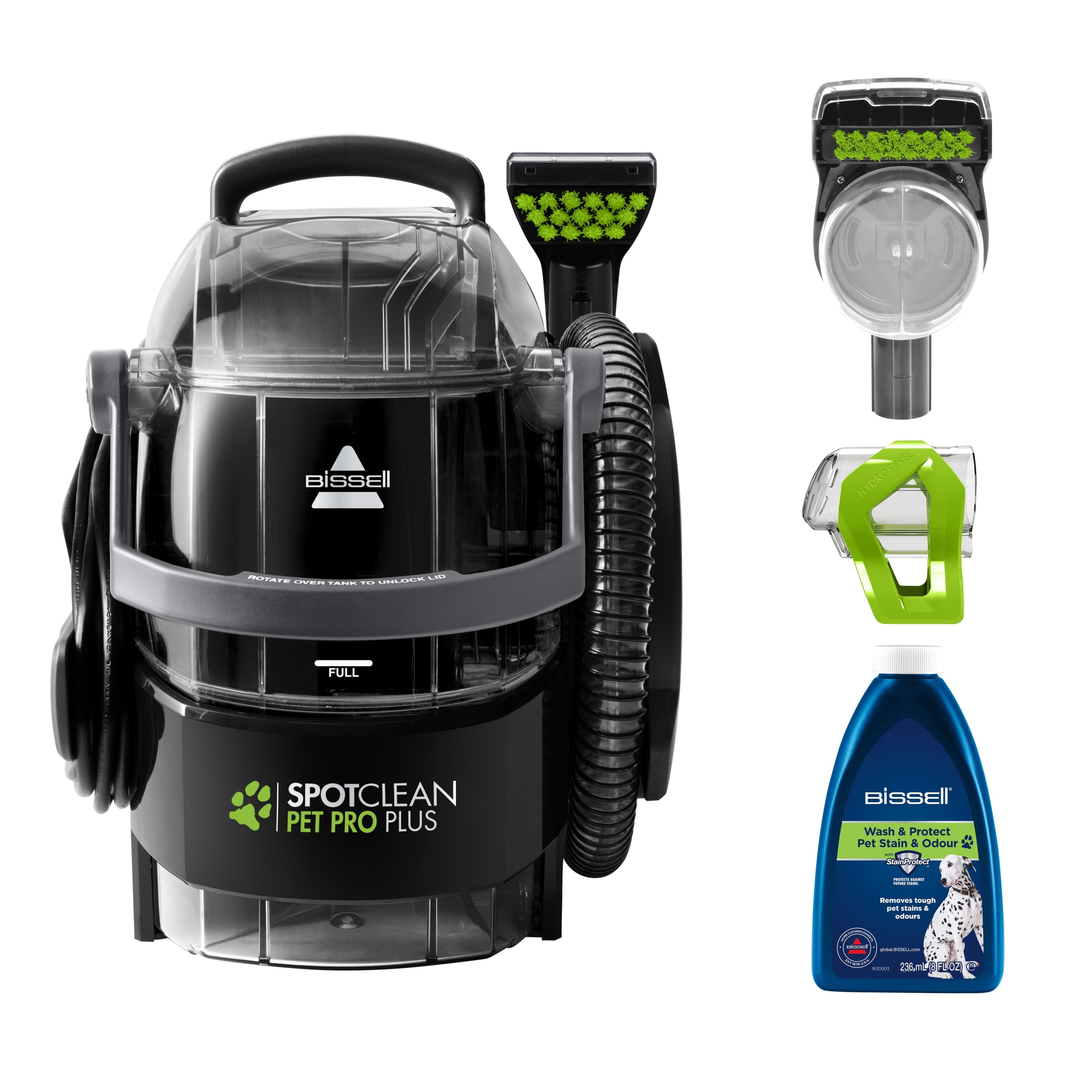 Vodný vysávač Bissell SpotClean Pet Pro Plus 750 W čierny