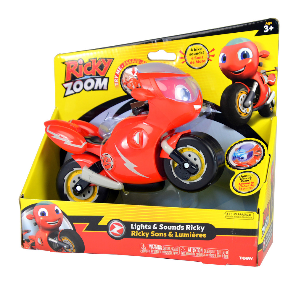

Tomy Ricky Zoom Ricky ze światłem i dźwiękiem