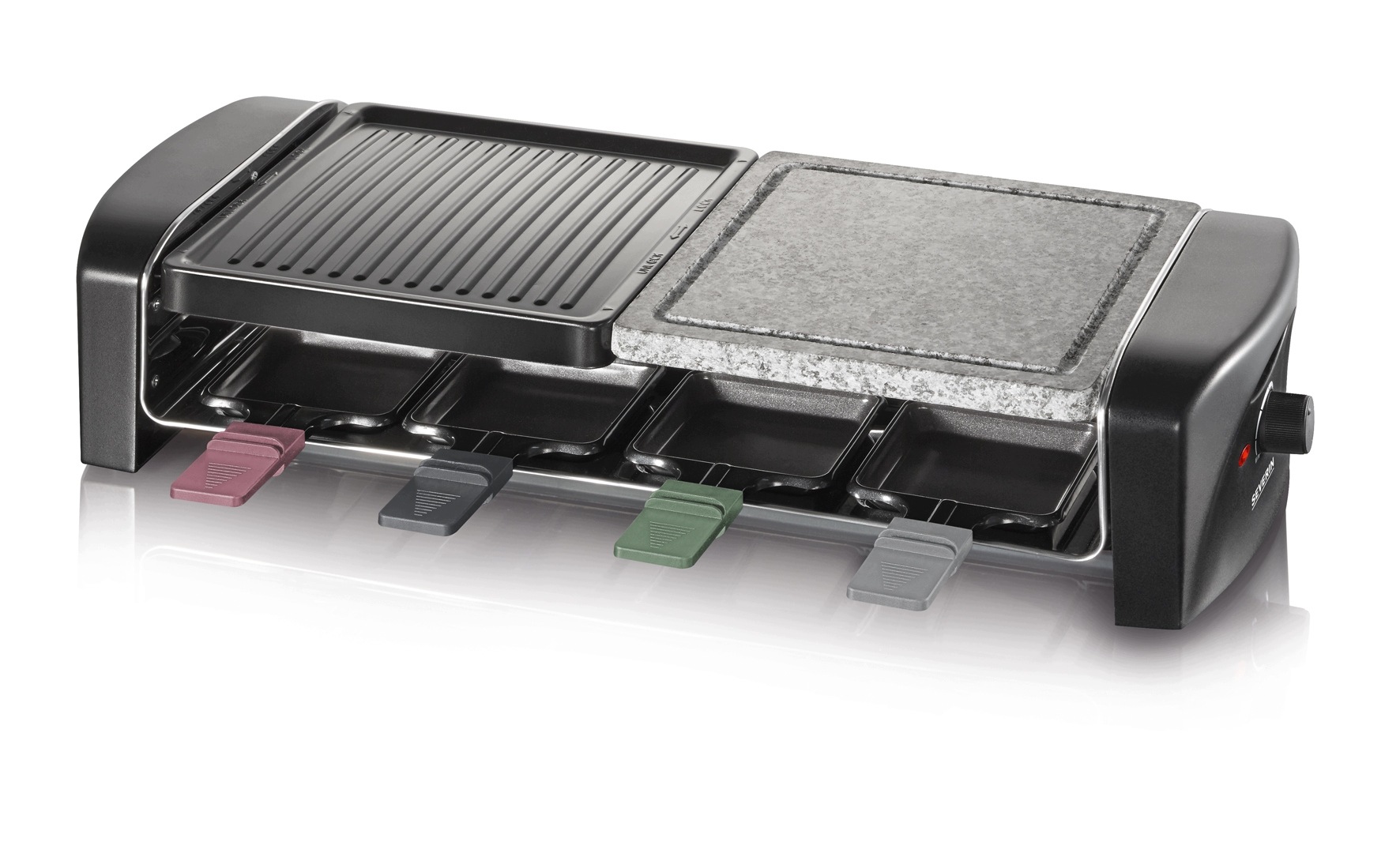 Severin Rg 9690 Raclette gril s lávovým kamenem