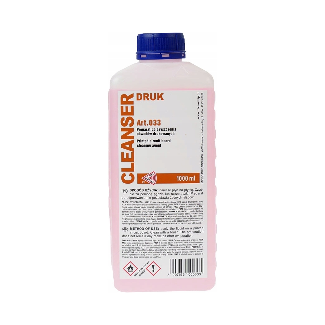 Cleanser Druk 1l. Microchip Art. 033 Micro- Chip