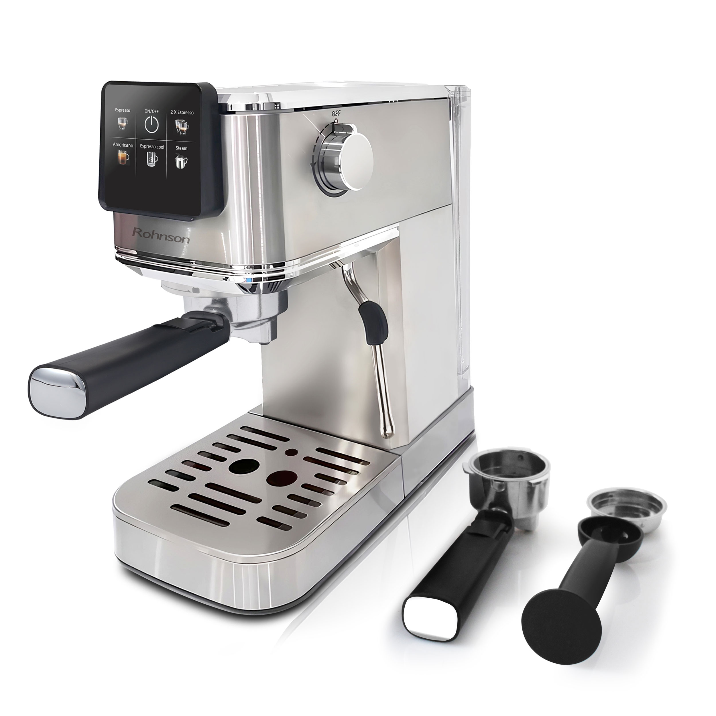 Tlakový a prekvapkávač Rohnson R-98016 1300 W strieborný/sivý