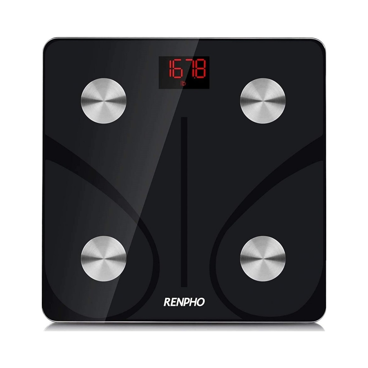 Renpho Koupelnová váha Smart Bluetooth Analýza těla Bmi Tkáňový tuk 180 kg