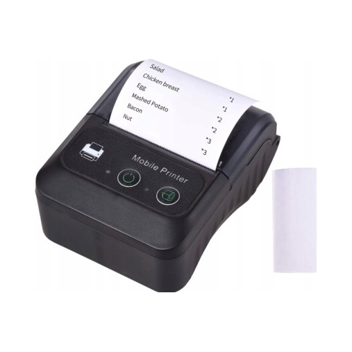 Drukarka paragonów termiczna przenośna 58 mm USB/Bluetooth
