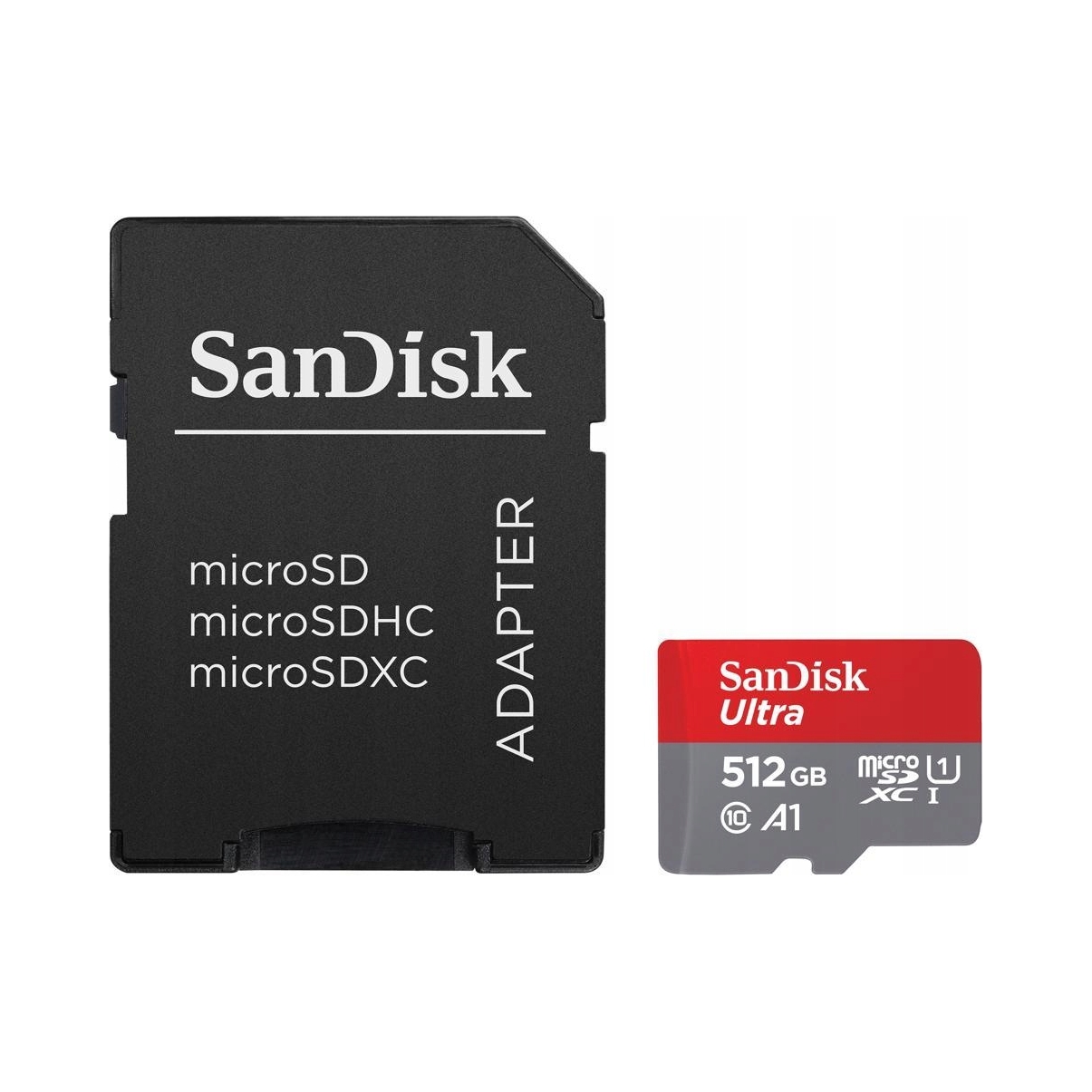 Paměťová karta microSDXC SanDisk Ultra 512GB 150MB/s Uhs-i A1 U1 C10 adaptér