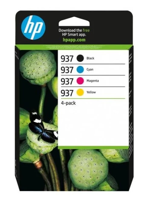 Atrament Hp 937 Cmyk 6C400NE set