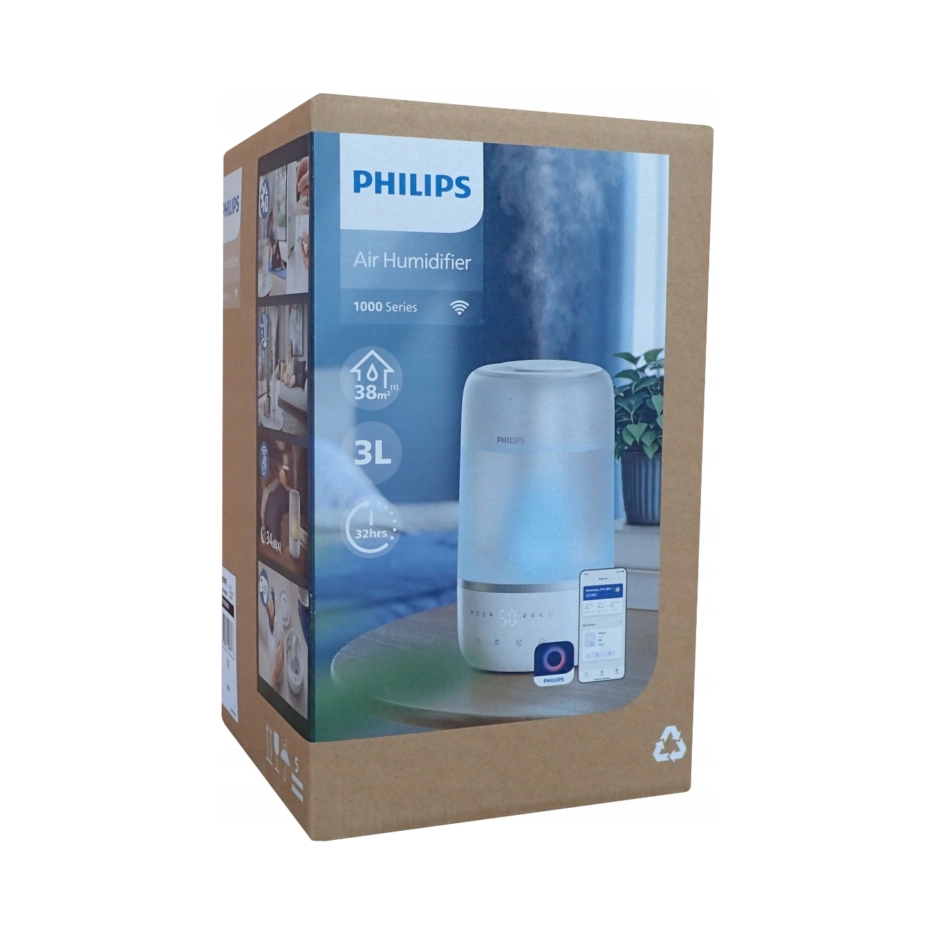 Zvlhčovač vzduchu Philips HU1509/00 Aromaterapie Noční Lampa