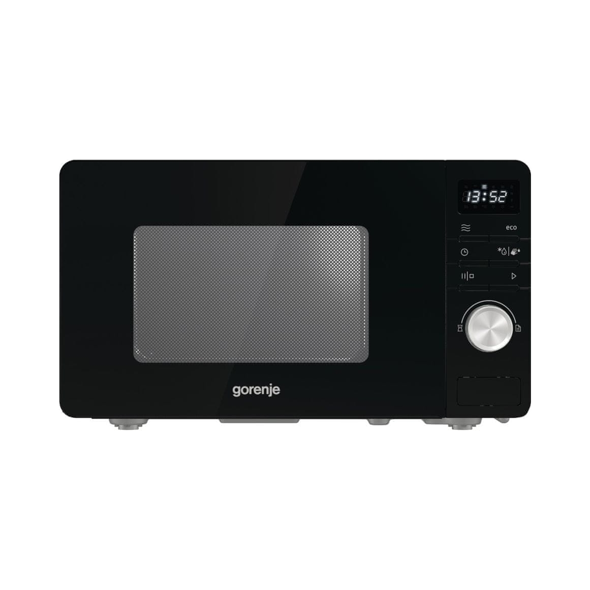 Kuchenka mikrofalowa Gorenje MO20A3B czarna 20 l 800 W