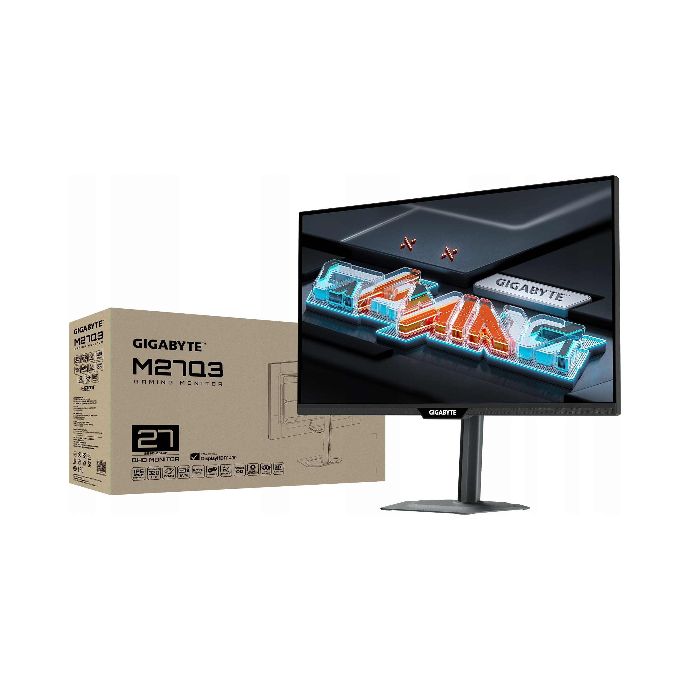 Monitor Led 27" Gigabyte M27Q3