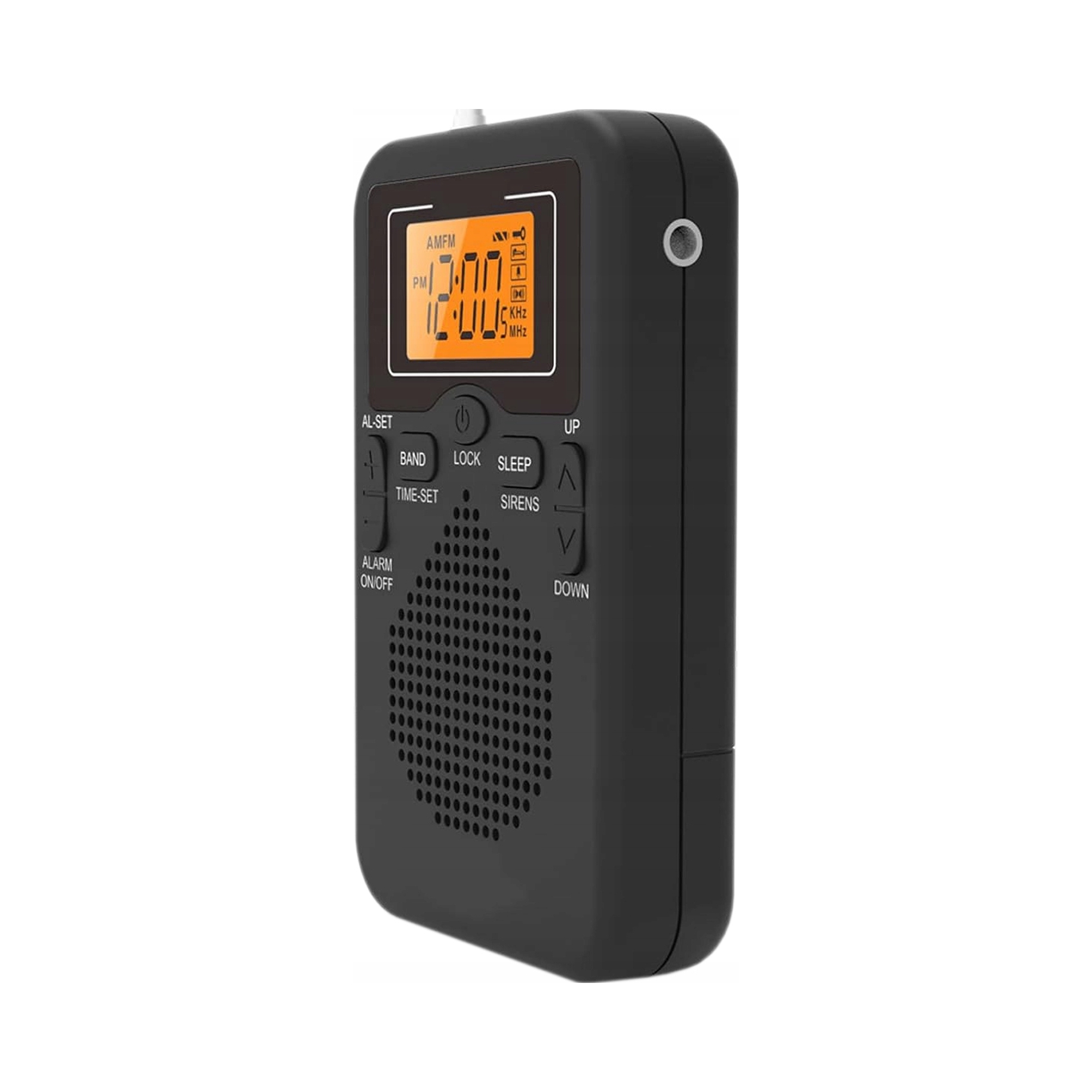 Mini radio FM przenośne turystyczne podręczne kieszonkowe na baterie ...