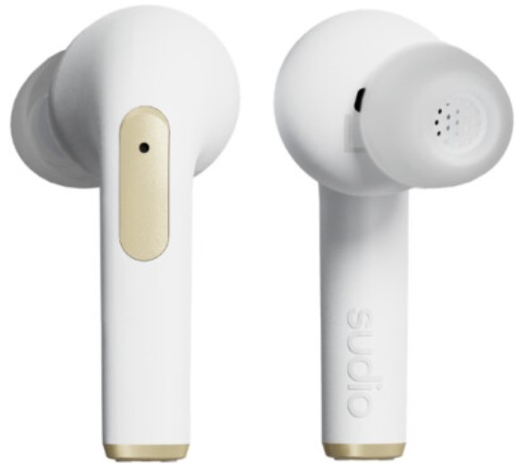 In-ear sluchátka Sudio N2 Pro, bílá