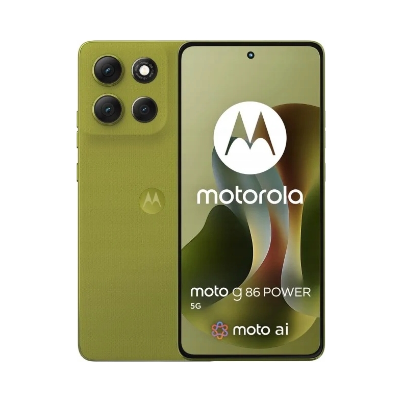 Smartfon Motorola moto G86 Power 5G 12/256GB 120Hz Golden Cypress zielony