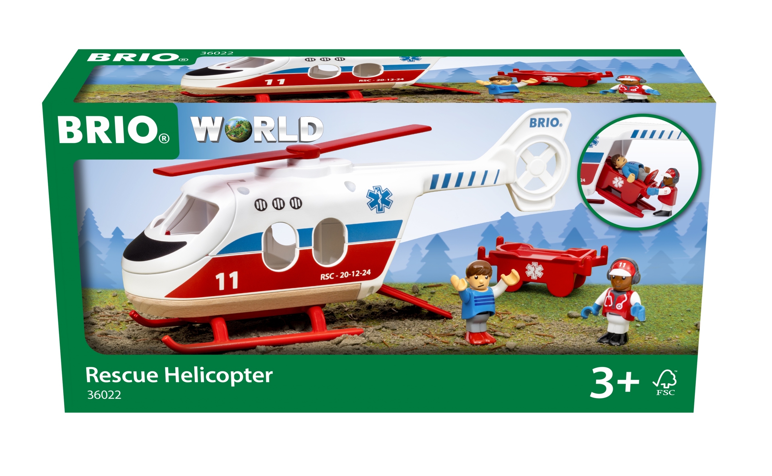 Brio 36022 Záchranářský vrtulník