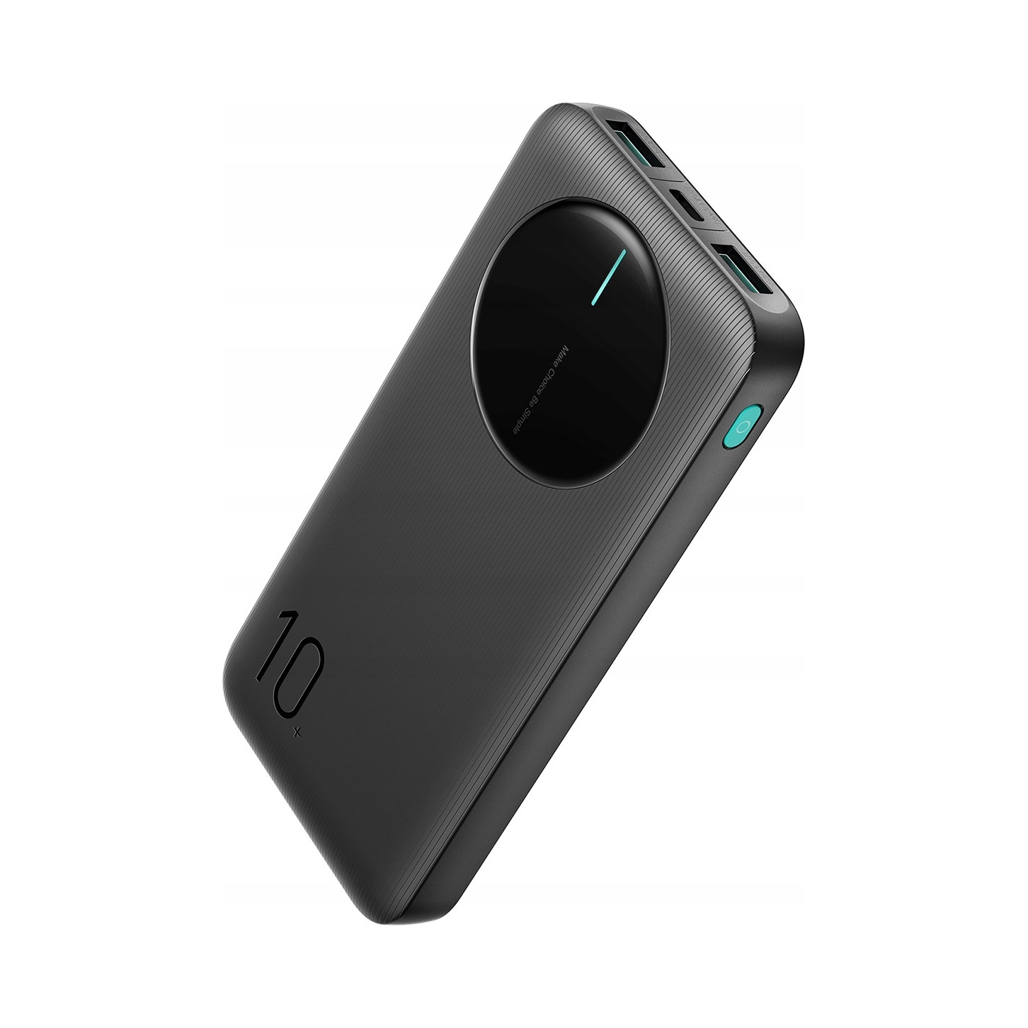 Powerbank Joyroom Jr- PBF12 10000mAh 2. 4A 2x Usb- A 1x Usb- C czarny