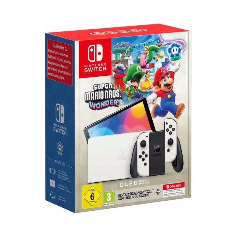 Konsola Nintendo Switch OLED biały