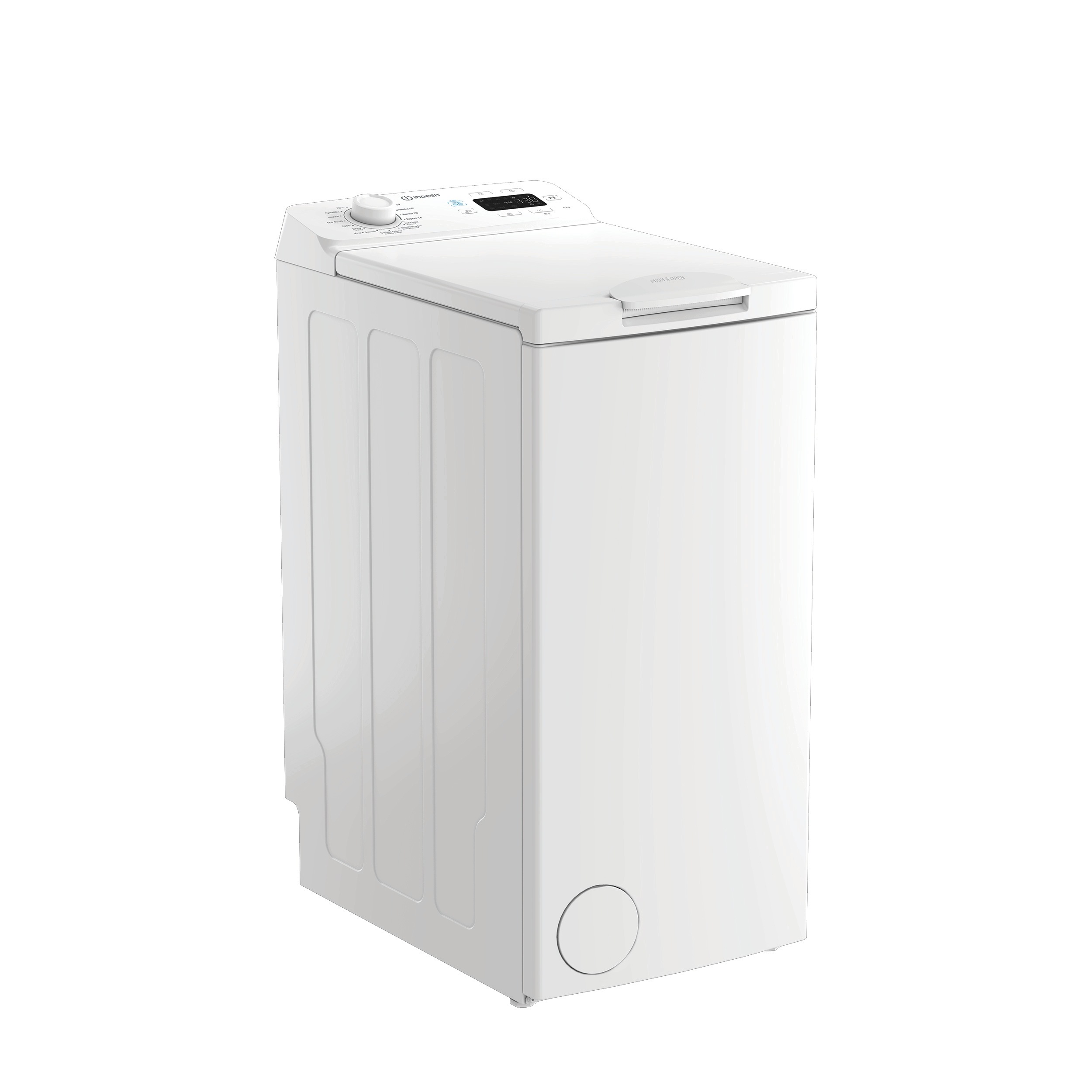 Vrchem plněná pračka Indesit TI612EPGCS
