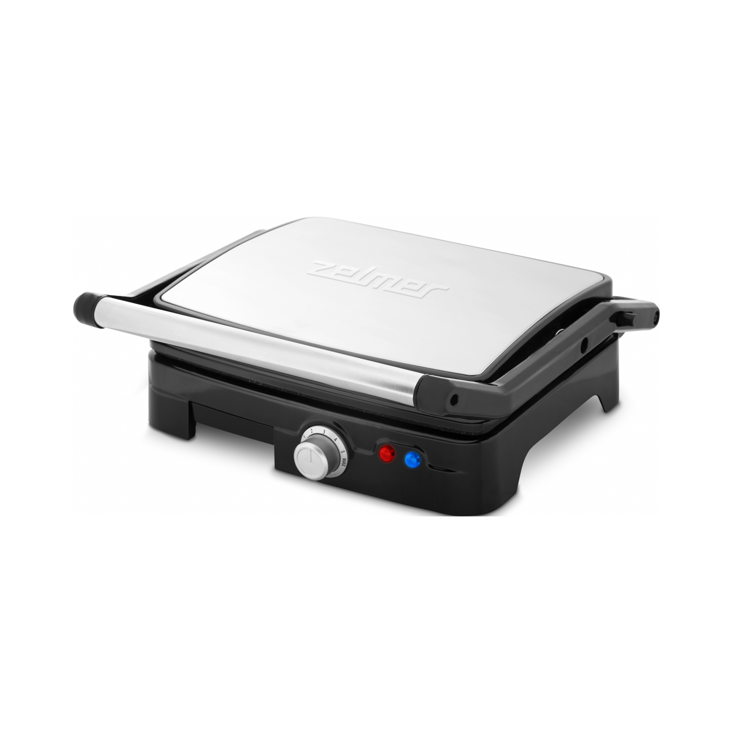 Tradycyjny grill elektryczny Zelmer ZPR2000 srebrny/szary 2200 W