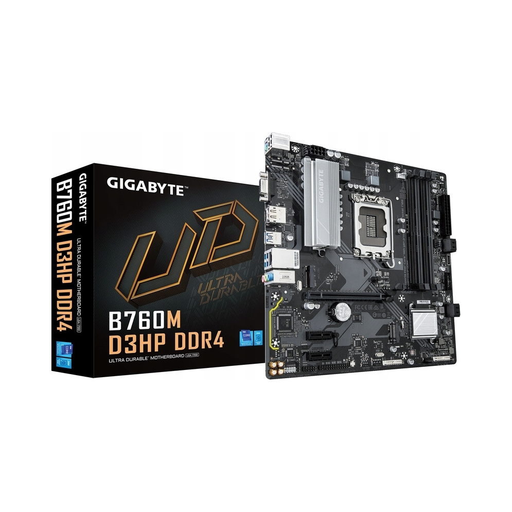 Základná doska Gigabyte B760M D3 Hp DDR4 micro Atx Intel pätica 1700 4x DDR4