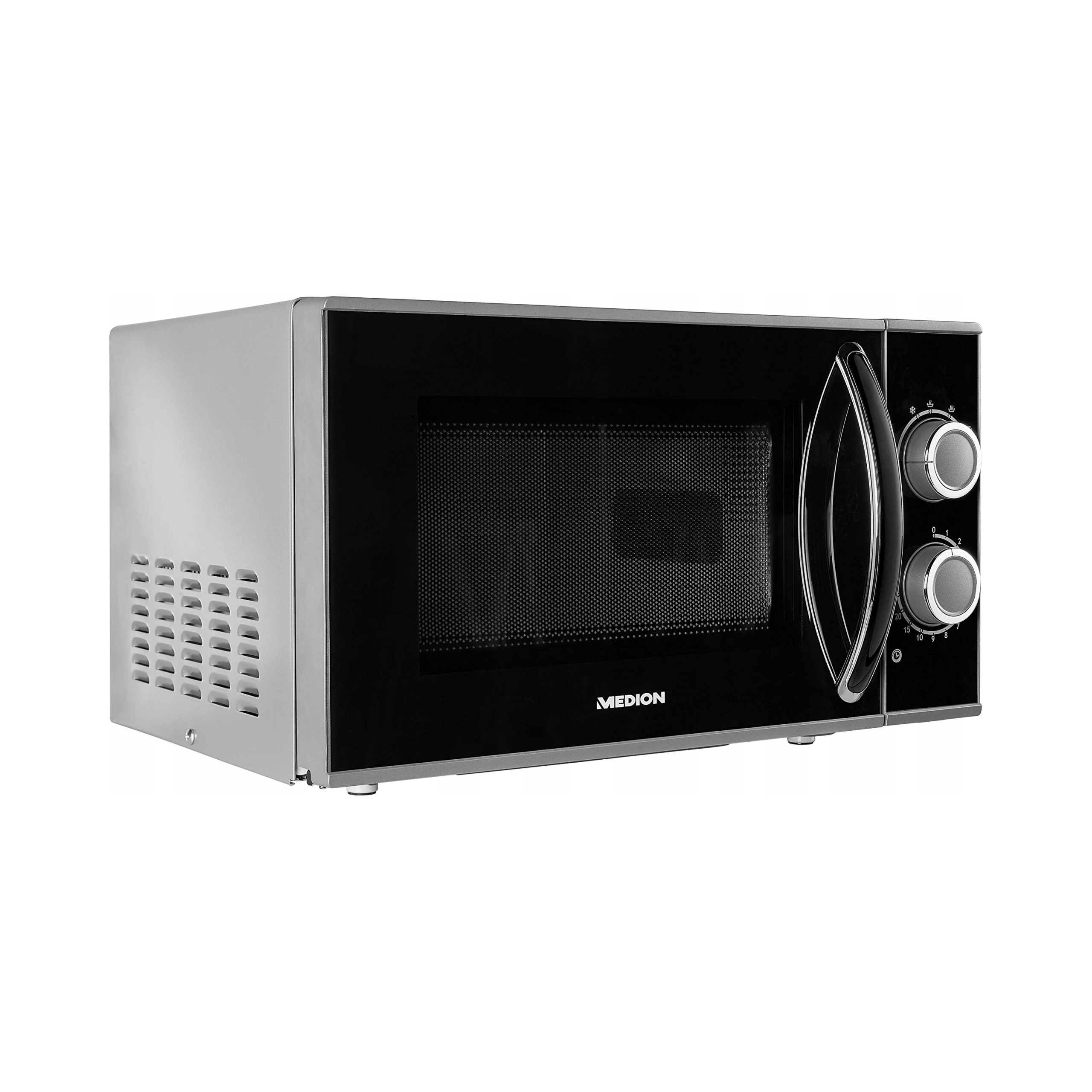 Kuchenka mikrofalowa Medion, mikrofalówka, dwa pokrętła, 17L, 700W