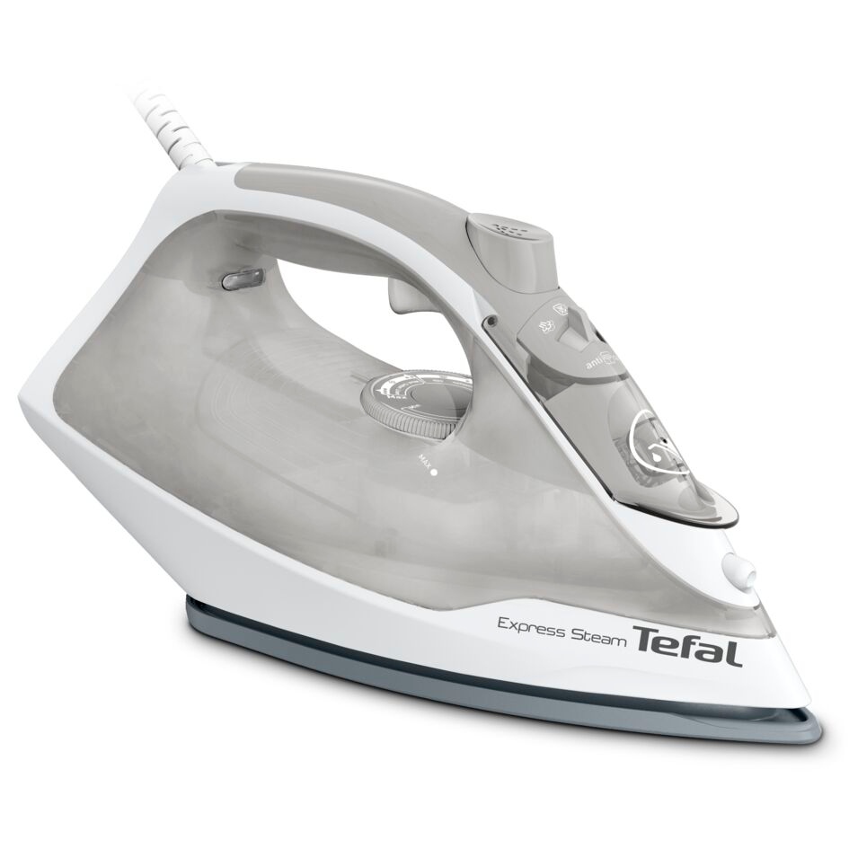 Żelazko parowe Tefal Express Steam szaro-białe 2863