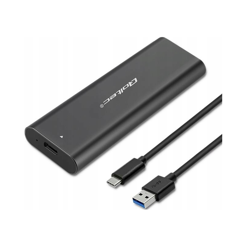 Obudowa/kieszeń Qoltec do dysków M.2 Ssd Nvme Pci-e Usb-c