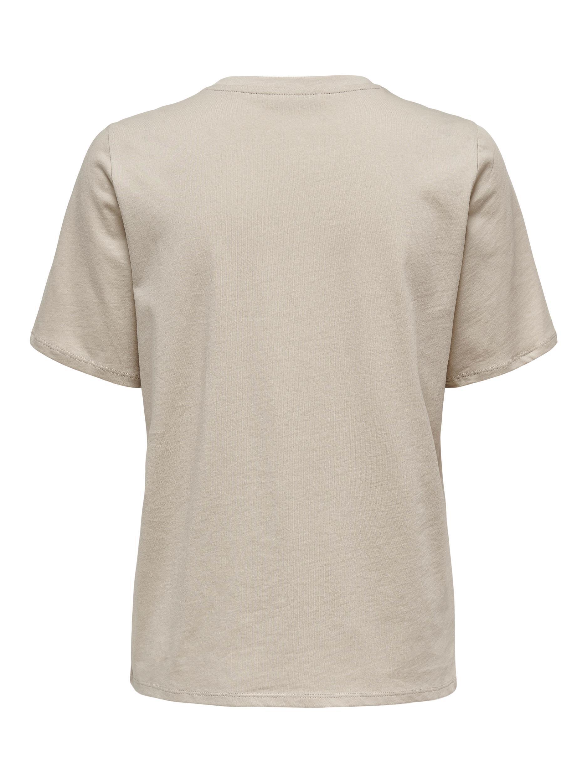 

T-shirt damski Only Onlnew szary r.M