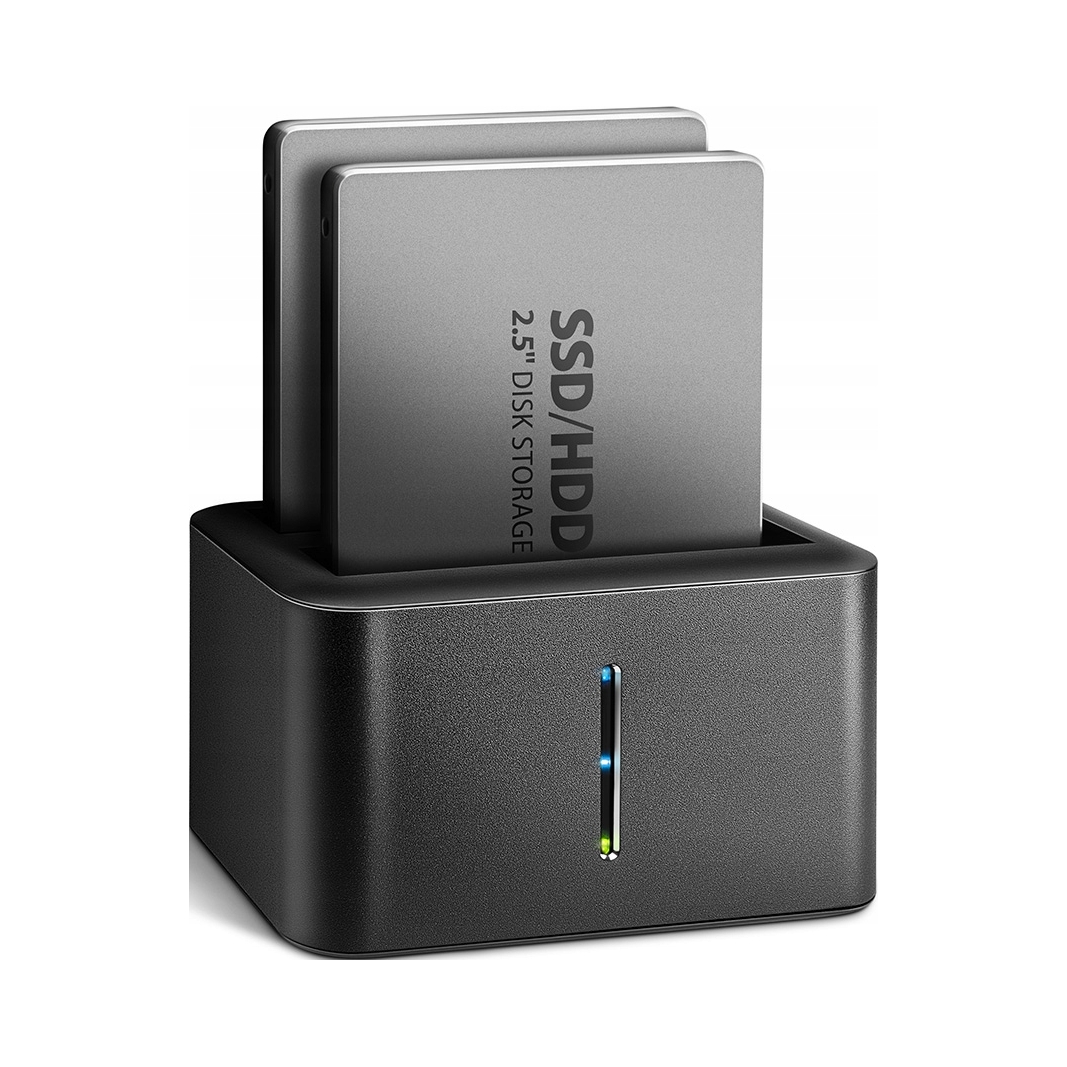 Stacja dokująca Axagon ADSA-D25 Sata 2.5 Clone Dual Ssd Usb 3.2 Gen 1