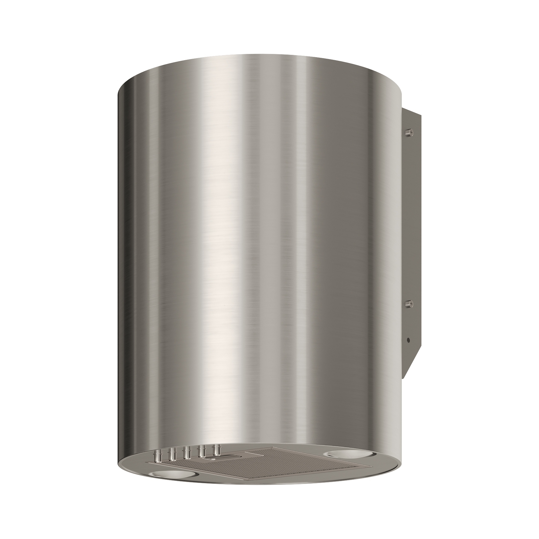 Okap Kuchenny Przyścienny Kominowy 31 cm Tuba inox Elba Maan Cichy