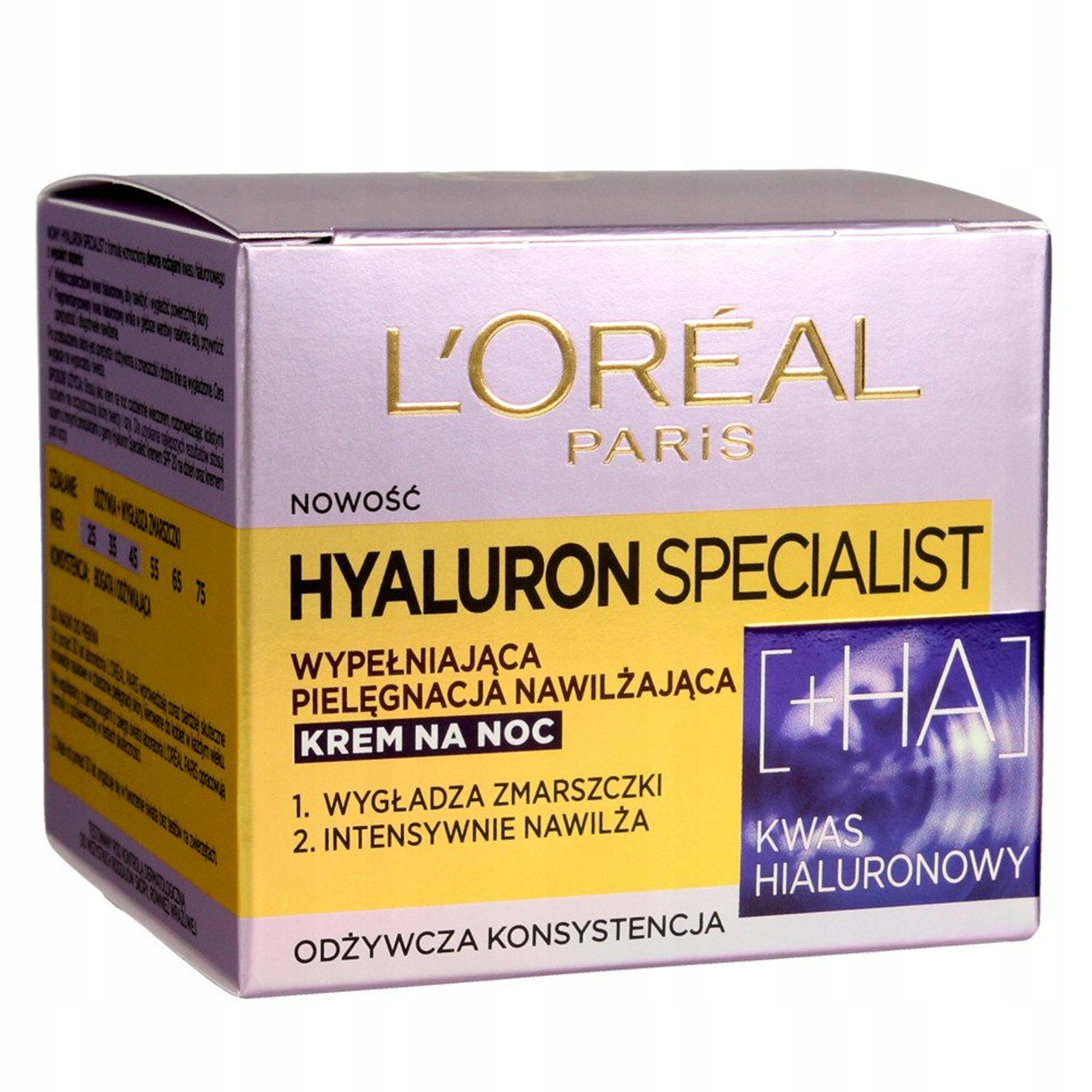 

L'Oreal Paris Hyaluron Specialist krem na noc