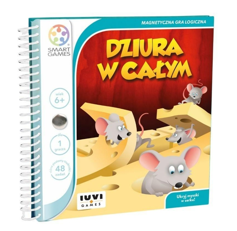 SMART GAMES DZIURA W CAŁYM logiczne KREATYWNE 6+
