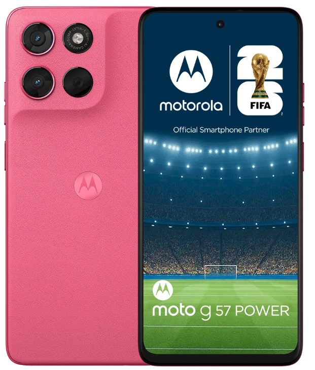 Smartfón Motorola Moto G57 Power 12 Gb 256 Gb 5G ružový