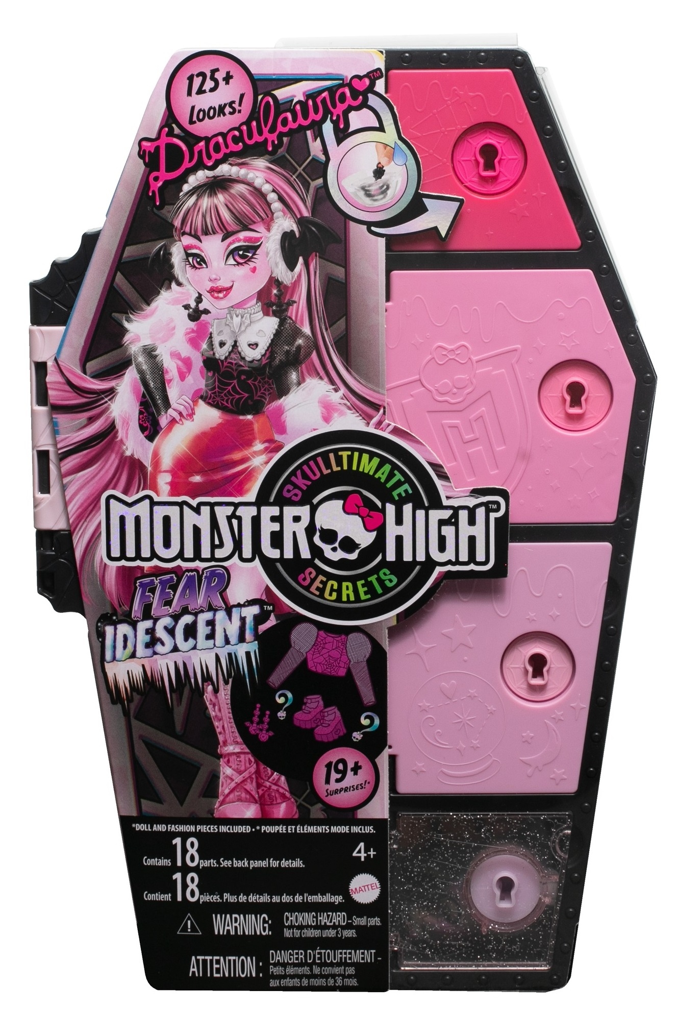 LALKA MONSTER HIGH STRASZYSEKRETY Draculaura HNF73 Marka Mattel