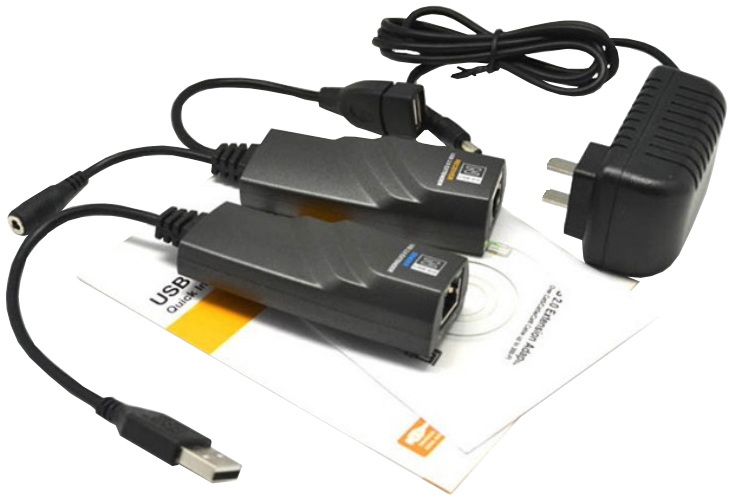 Predlžovač PremiumCord KUEXT2 Usb 2.0 na RJ45