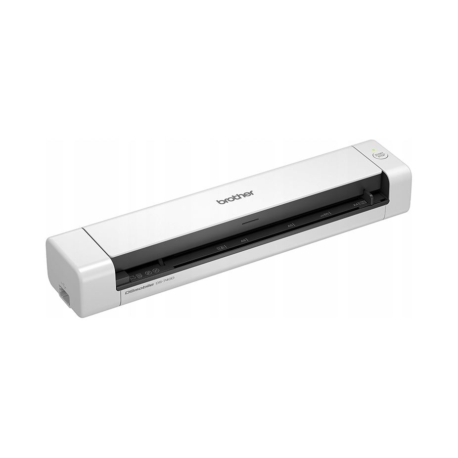 2× Skaner do dokumentów Brother DS-740D mobilny dwustronny zasilanie USB