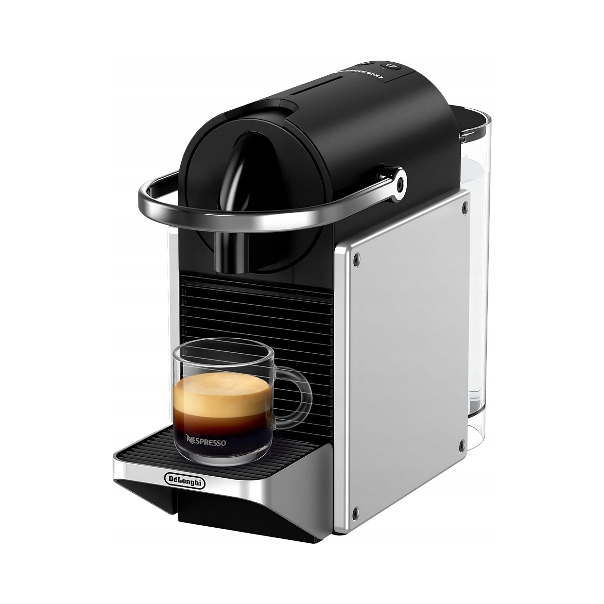 Ekspres kapsułkowy De'Longhi Nespresso Pixie EN127.S 19 bar srebrny/szary