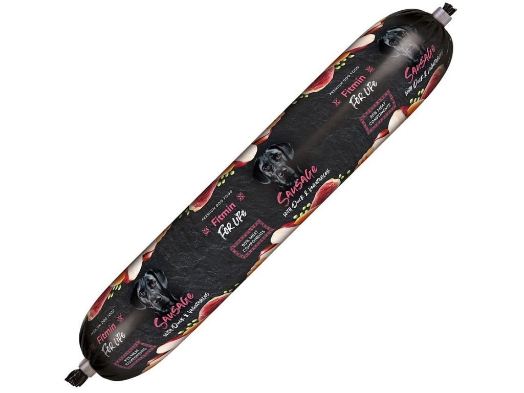 Levně Fitmin For Life Jehněčí salám se zeleninou pro psy 900 g