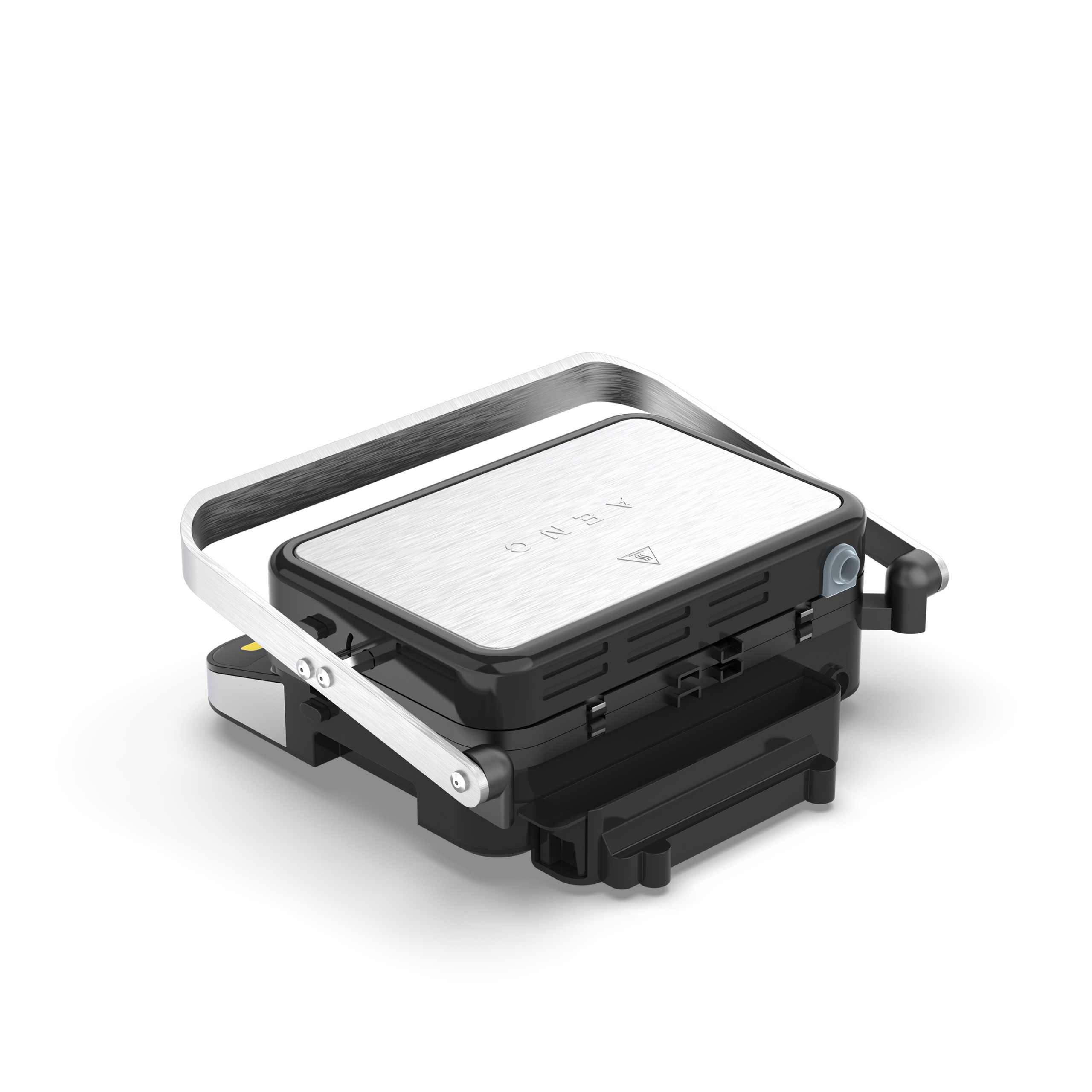 AENO EG5 Grill elektryczny 2000W 6 programów rozmrażanie 320×220 mm czarny — 20