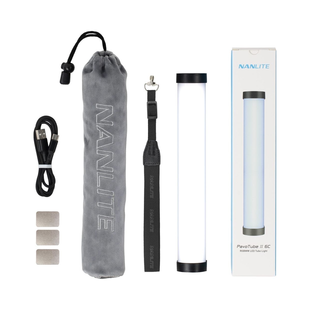 Lampa Led NanLite PavoTube II 6C 1-Kit Rgb