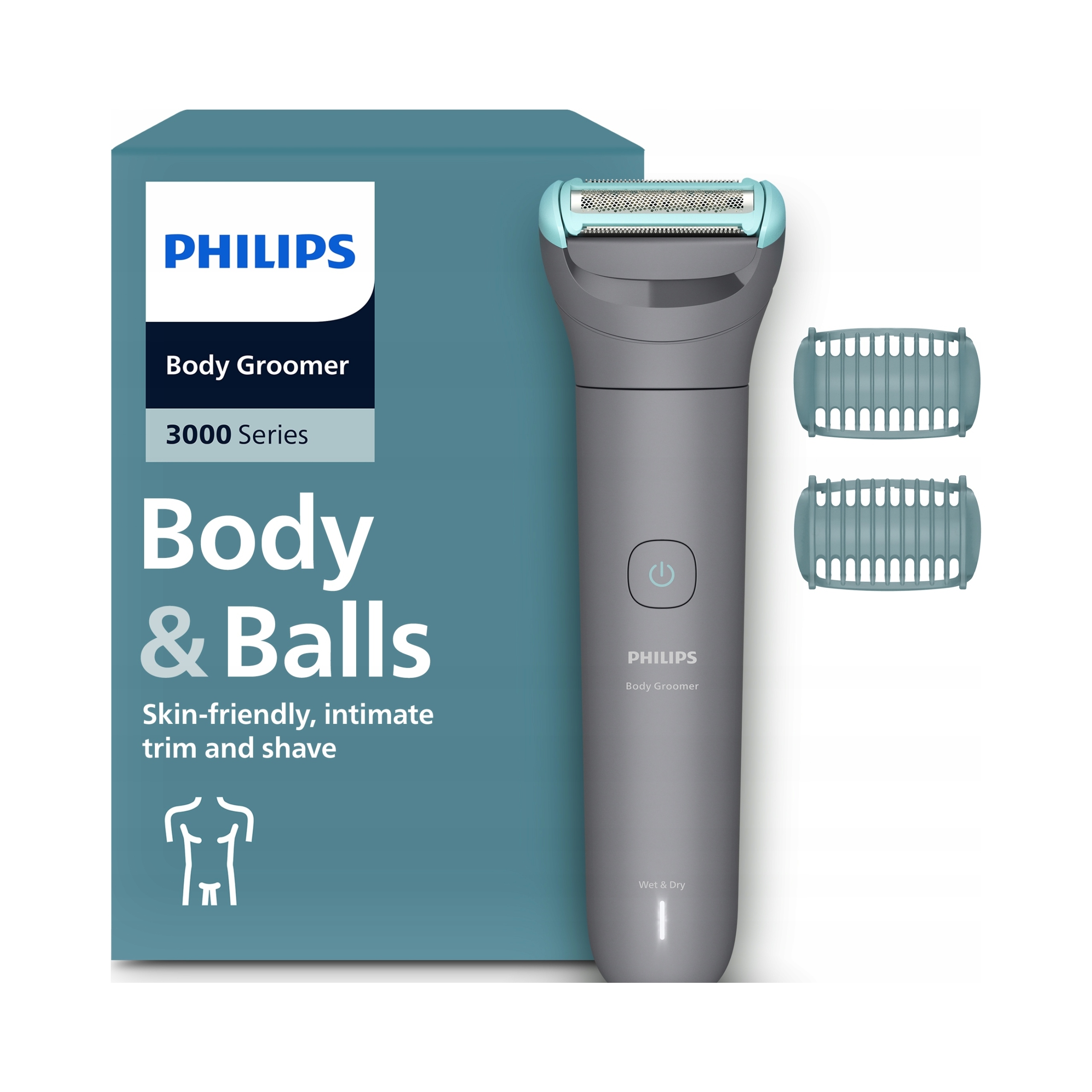 Golarka do ciała Philips foliowa akumulatorowa na mokro i sucho BG3480/15