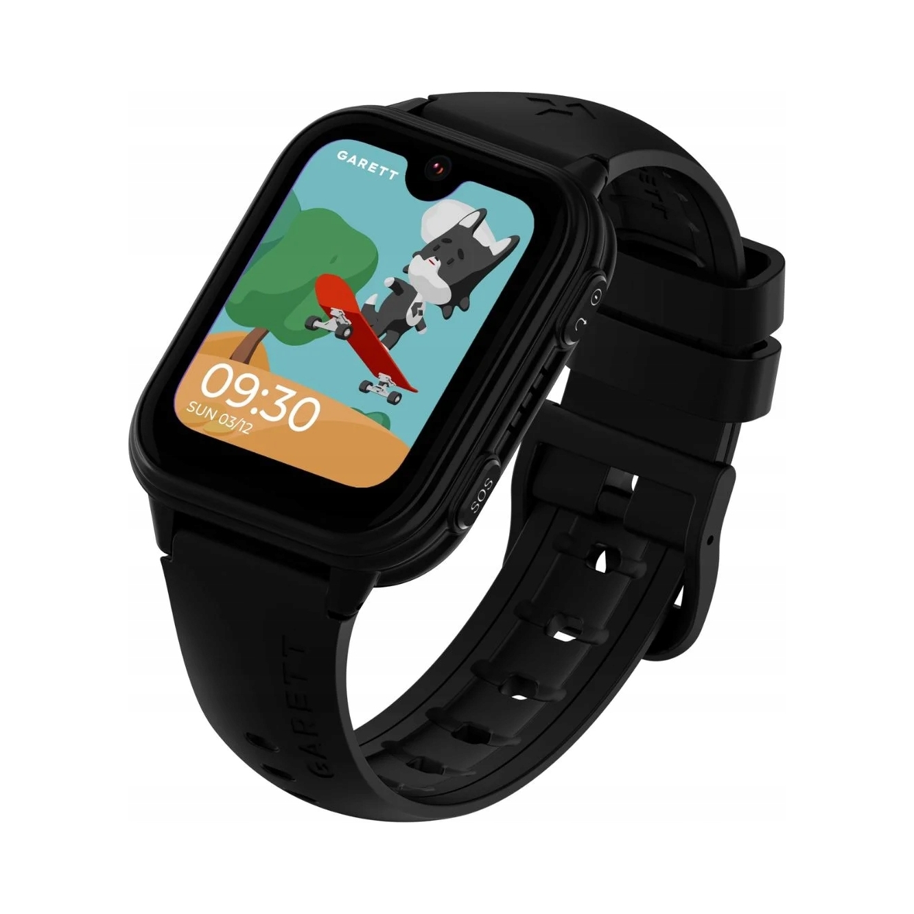 Chytré Hodinky pre deti Garett Kids Vibe 4G čierne