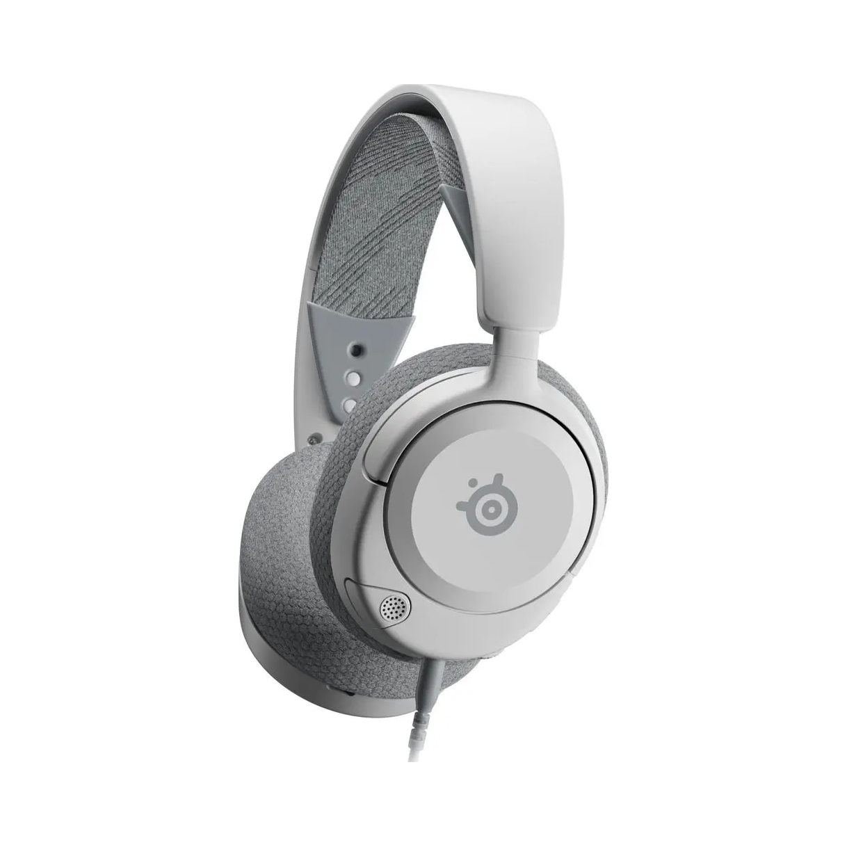 Slúchadlá cez uši Steelseries Arctis Nova 1P biela